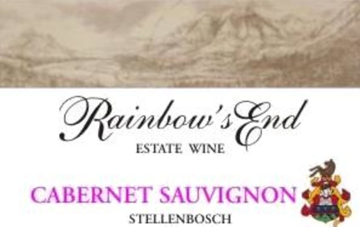 Rainbow's End Estate Cabernet Sauvignon 2012 Front Label