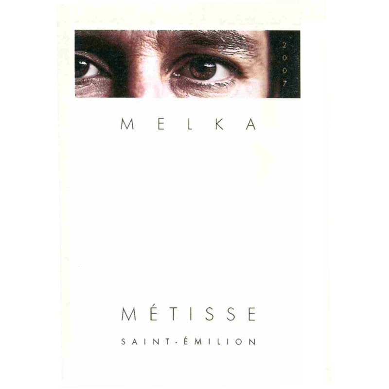 Melka Metisse Proprietary Red 2005 Front Label