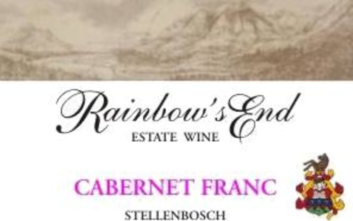 Rainbow's End Estate Cabernet Franc 2008 Front Label