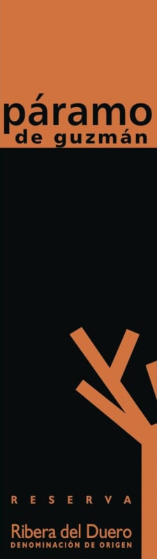 Raiz de Guzman Paramo de Guzman Reserva 2008 Front Label