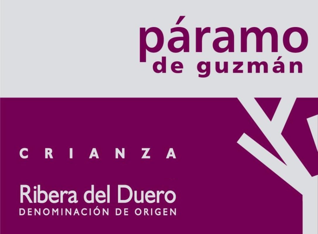 Raiz de Guzman Paramo de Guzman Crianza 2011 Front Label