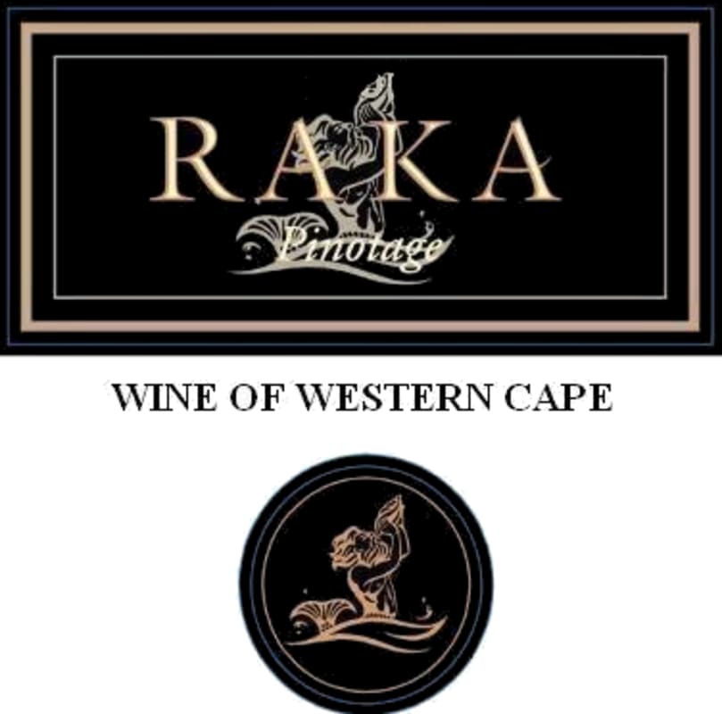 Raka Pinotage 2007 Front Label