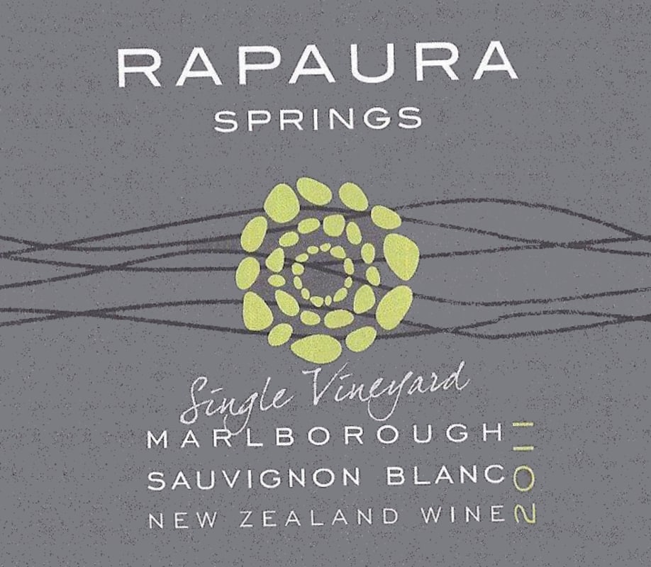 Rapaura Springs Sauvignon Blanc 2011 Front Label