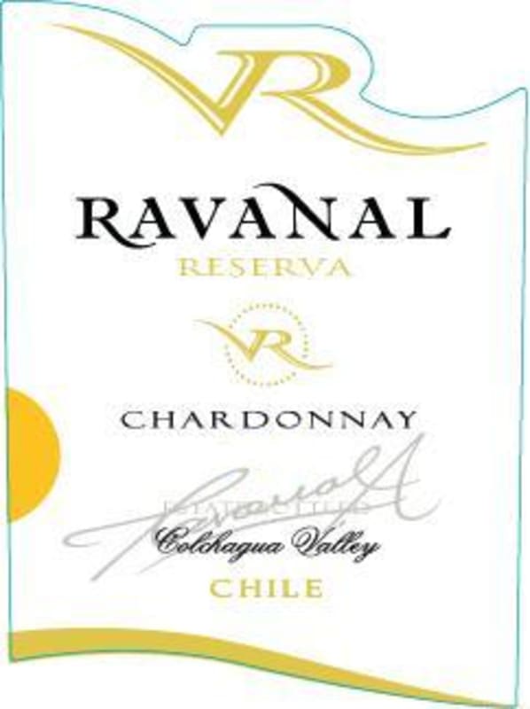 Ravanal Reserva Chardonnay 2012 Front Label