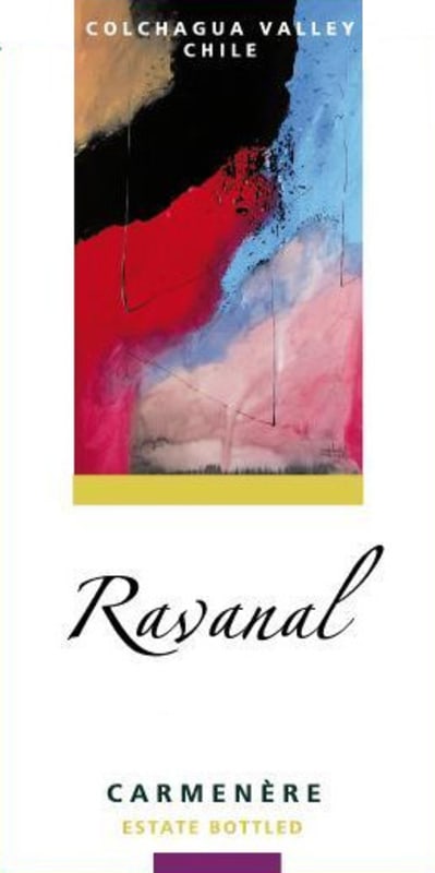 Ravanal Carmenere 2015 Front Label