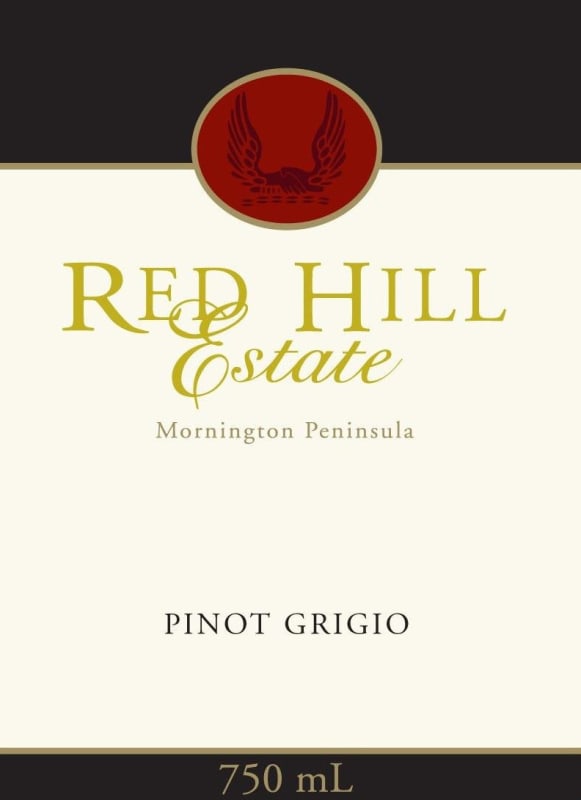 Red Hill Estate Pinot Grigio 2010 Front Label