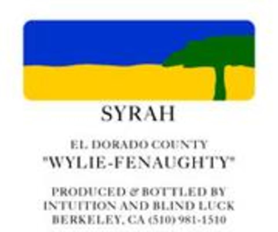 Edmunds St. John Wylie-Fenaughty Syrah 1999 Front Label