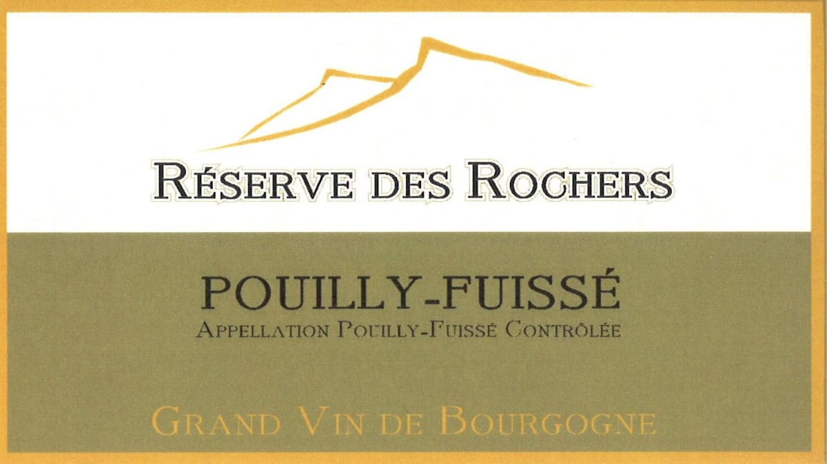 Reserve des Rochers Pouilly-Fuisse 2013 Front Label