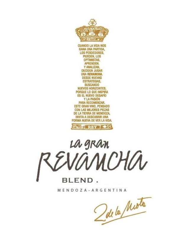 Revancha Vinos La Gran Blend 2013 Front Label