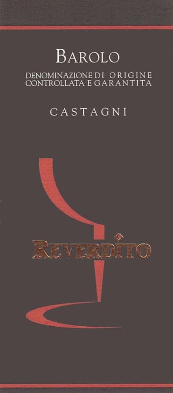 Reverdito Barolo Castagni 2011 Front Label