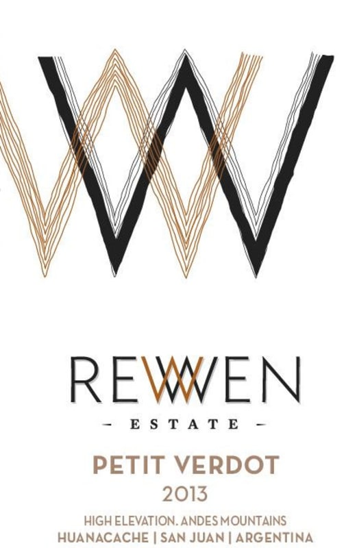 Rewen Estate Petit Verdot 2013 Front Label