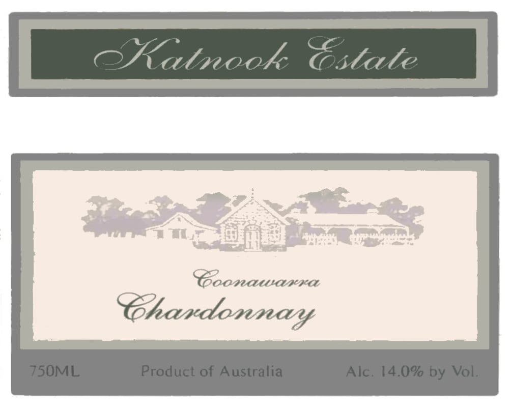 Katnook Estate Chardonnay 2006 Front Label