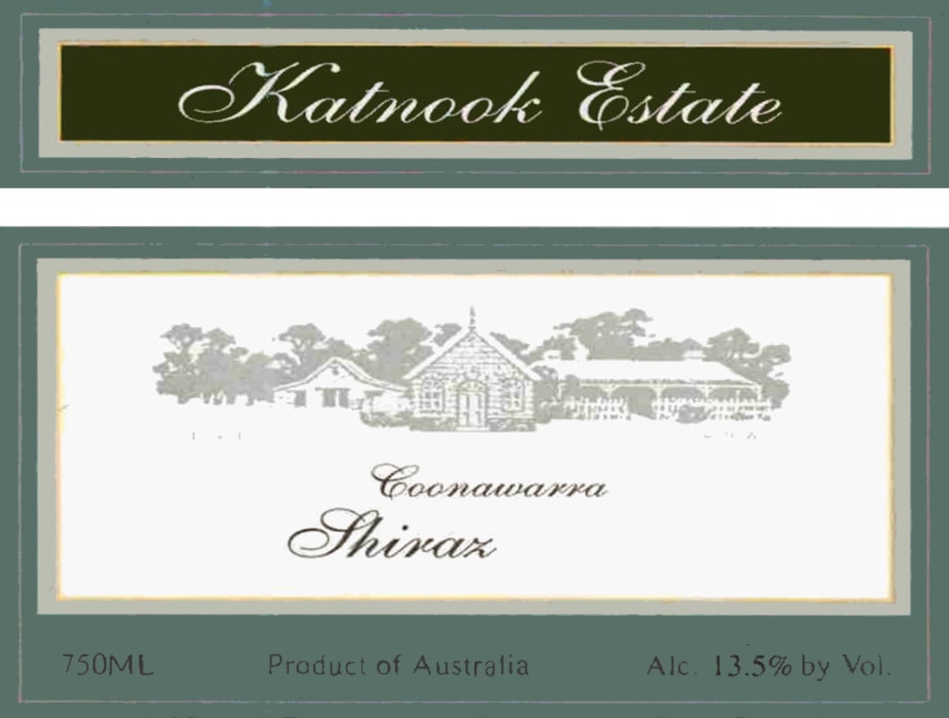 Katnook Estate Shriaz 2010 Front Label