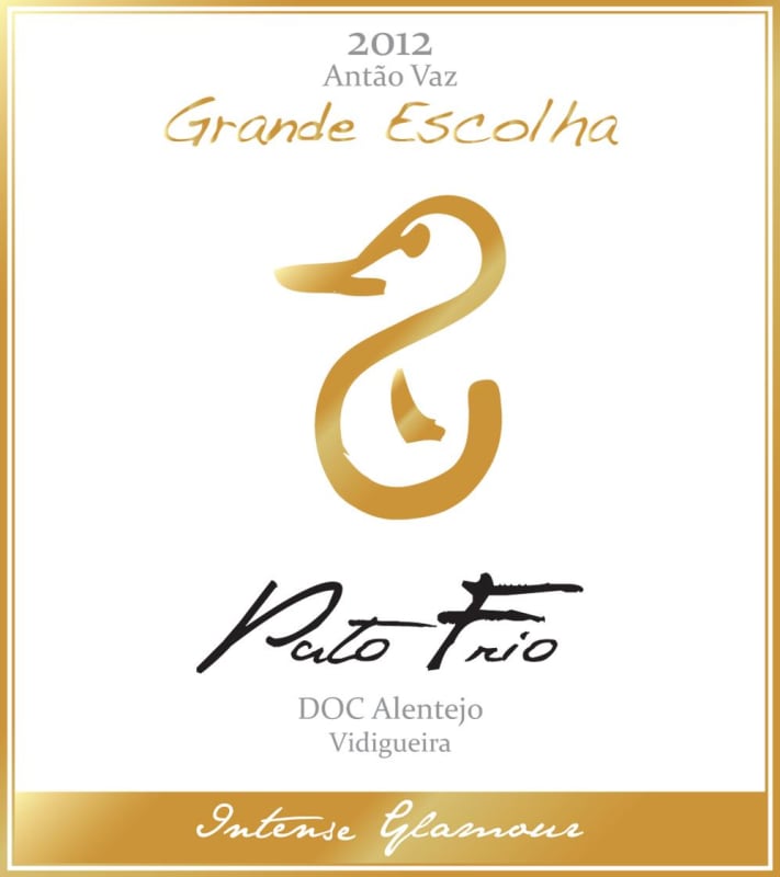 Ribafreixo Wines Pato Frio Grande Escolha 2012 Front Label