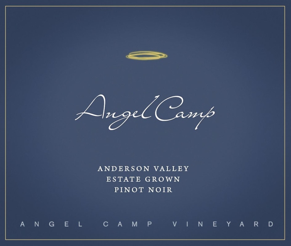 Angel Camp Anderson Valley Pinot Noir 2014 Front Label