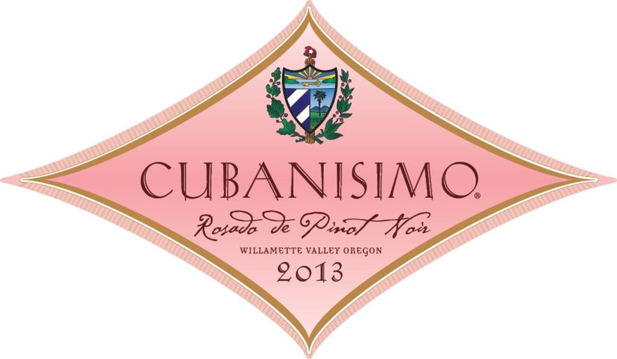 Cubanisimo Vineyards Rosado de Pinot Noir 2013 Front Label