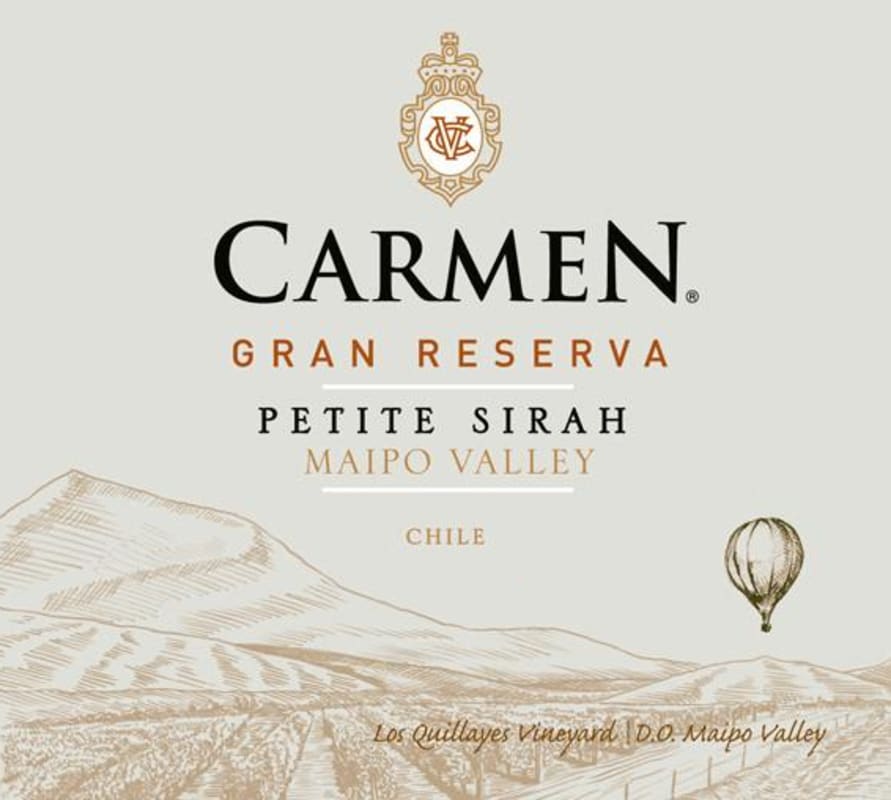 Carmen Gran Reserva Petit Sirah 2011 Front Label