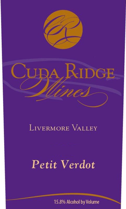 Cuda Ridge Wines Petit Verdot 2013 Front Label