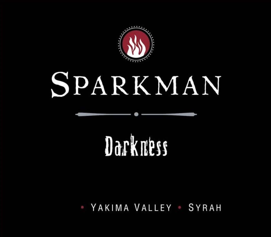 Sparkman Darkness Syrah 2011 Front Label
