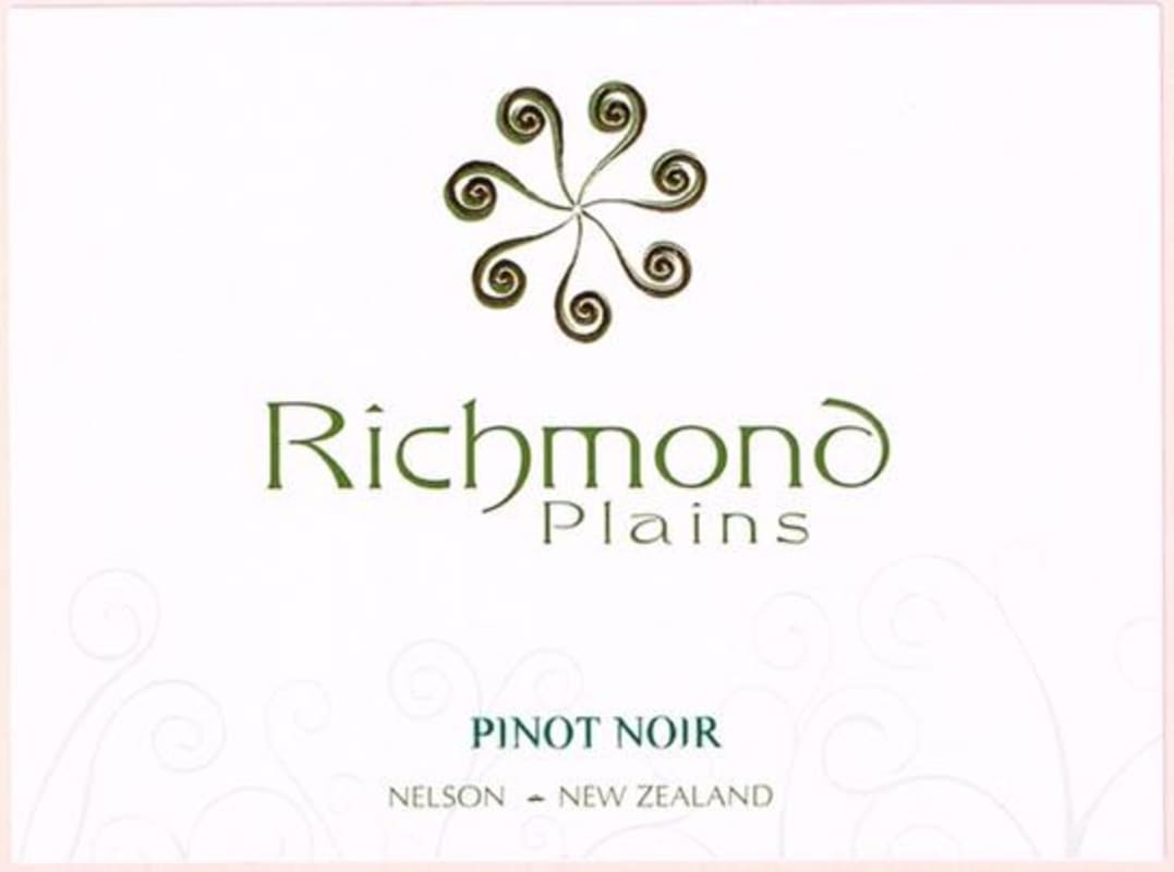 Richmond Plains Pinot Noir 2014 Front Label