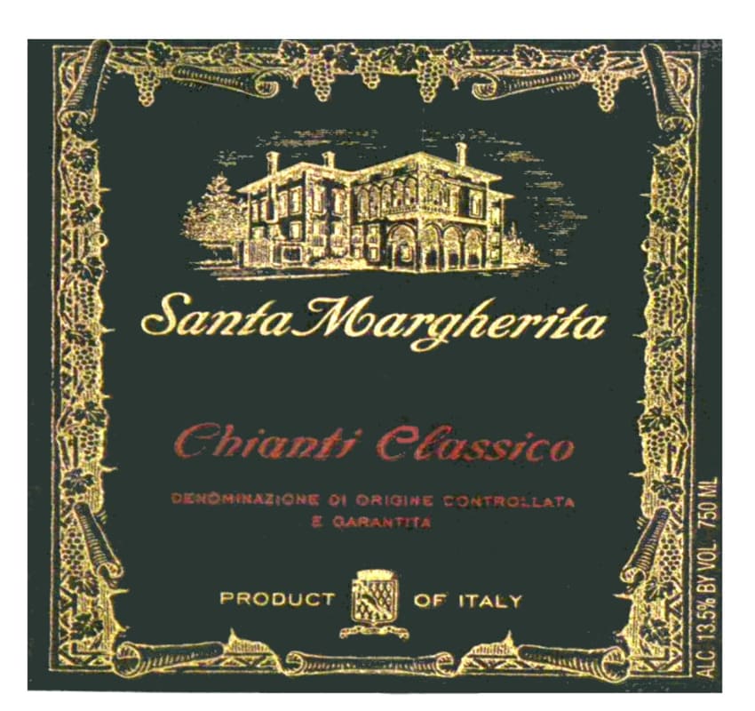 Santa Margherita Chianti Classico 2010 Front Label