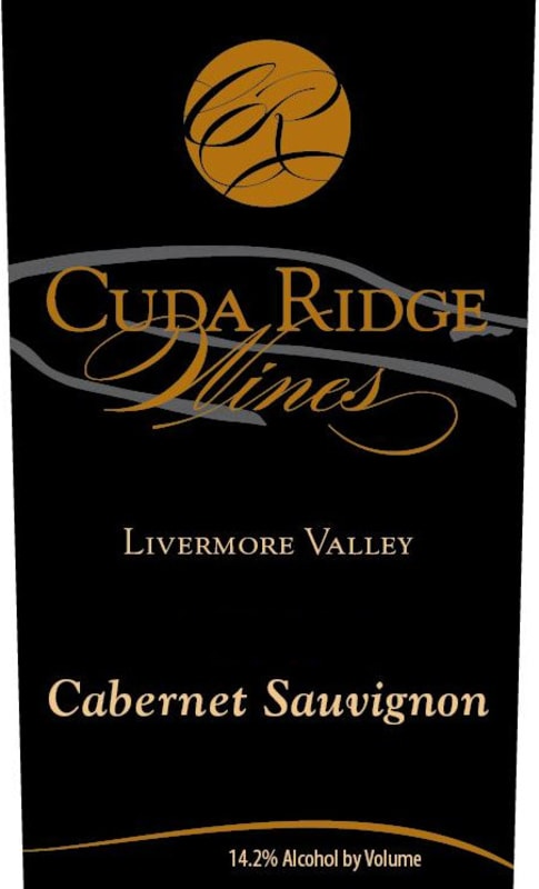 Cuda Ridge Wines Black Label Cabernet Sauvignon 2010 Front Label