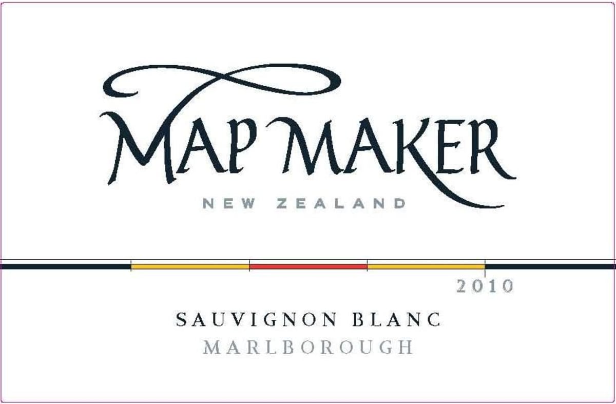 Staete Landt Map Maker Sauvignon Blanc 2010 Front Label