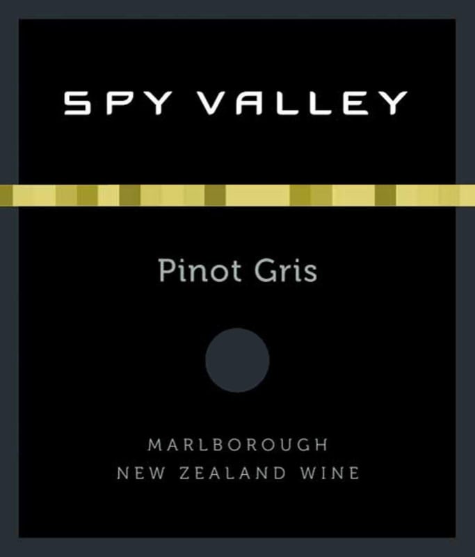 Spy Valley Pinot Gris 2012 Front Label