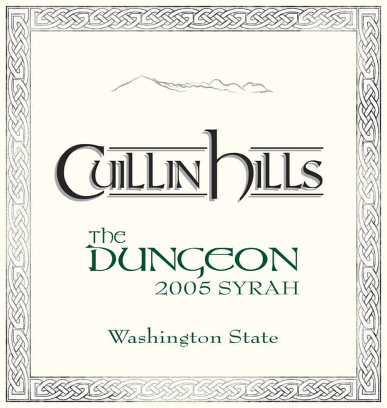 Cuillin Hills Winery The Dungeon Syrah 2005 Front Label