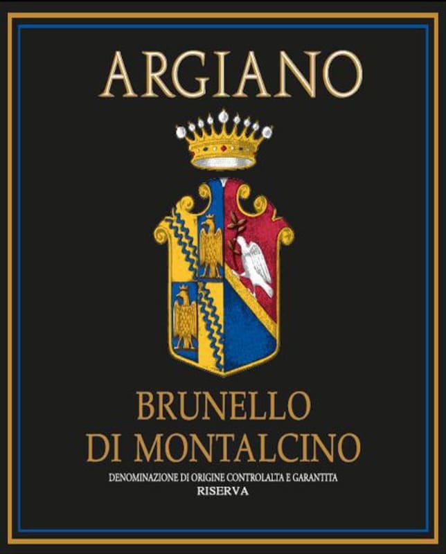 Argiano Brunello di Montalcino Riserva 2013 Front Label