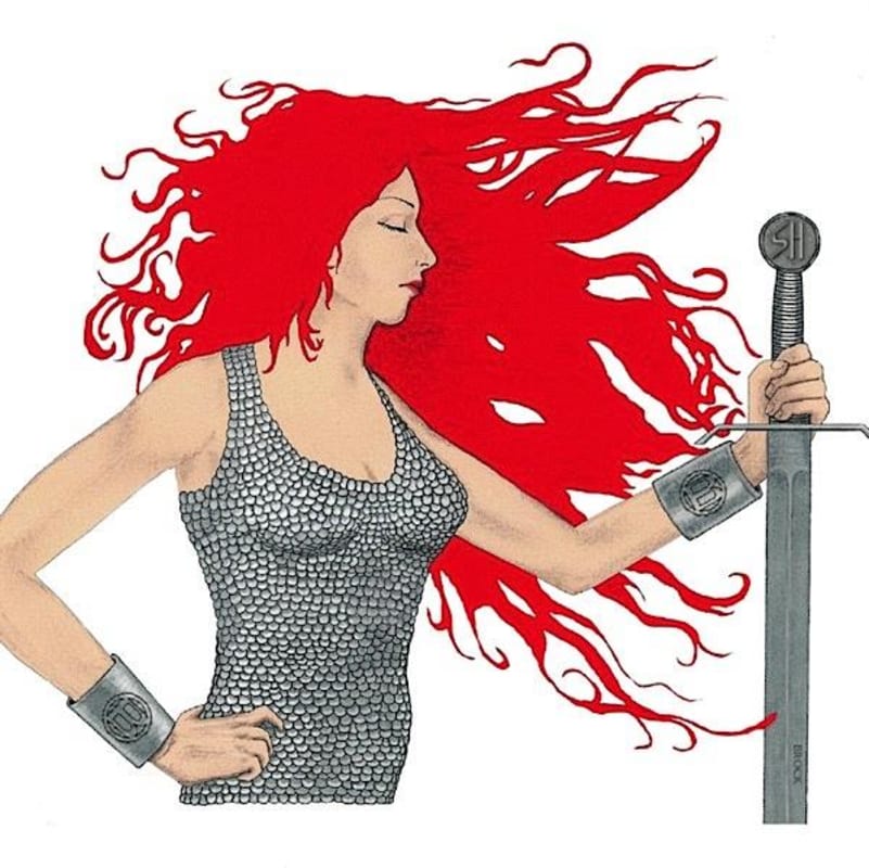 J. Bookwalter Scarlett Hexflame Rose 2015 Front Label