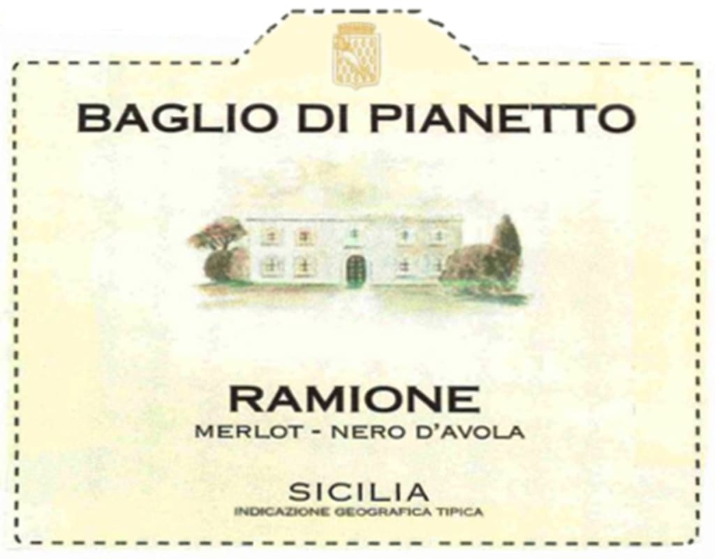 Baglio di Pianetto Ramione 2009 Front Label