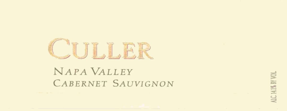 Culler Wines Cabernet Sauvignon 2004 Front Label