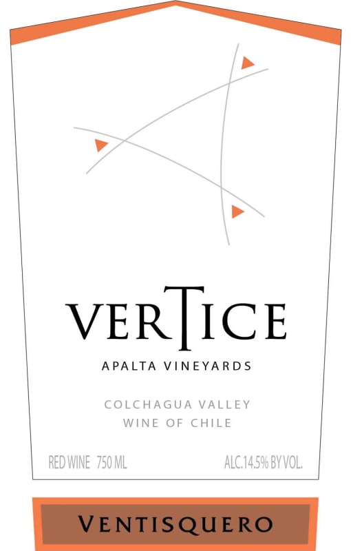 Vina Ventisquero Vertice 2008 Front Label