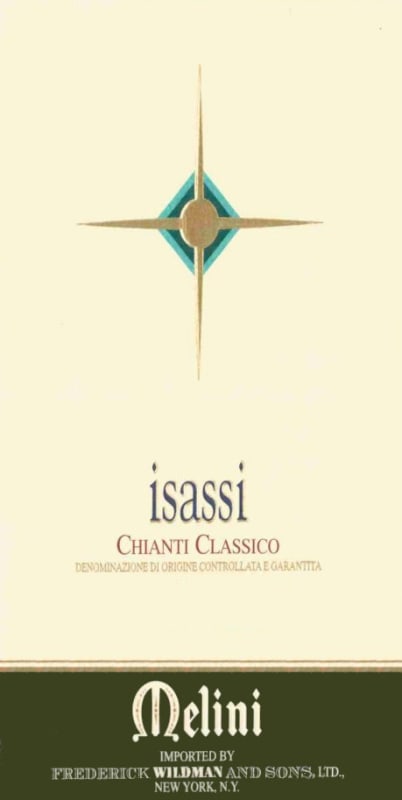 Fattorie Melini Chianti Classico Isassi 2007 Front Label