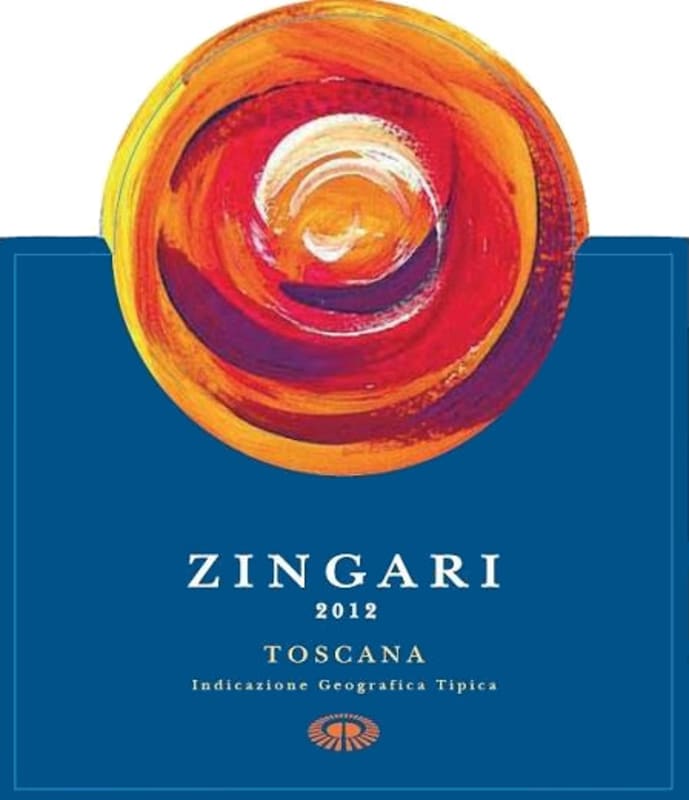 Petra Zingari 2012 Front Label