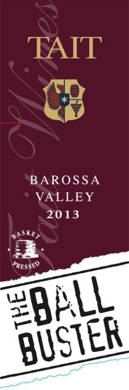Tait The Ball Buster 2013 Front Label