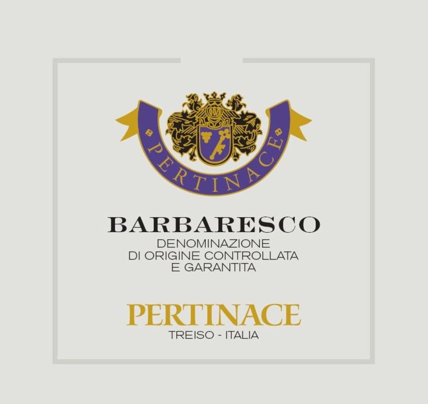 Pertinace Barbaresco 2010 Front Label