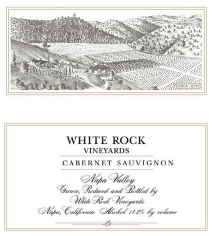 White Rock Vineyards Cabernet Sauvignon 2011 Front Label