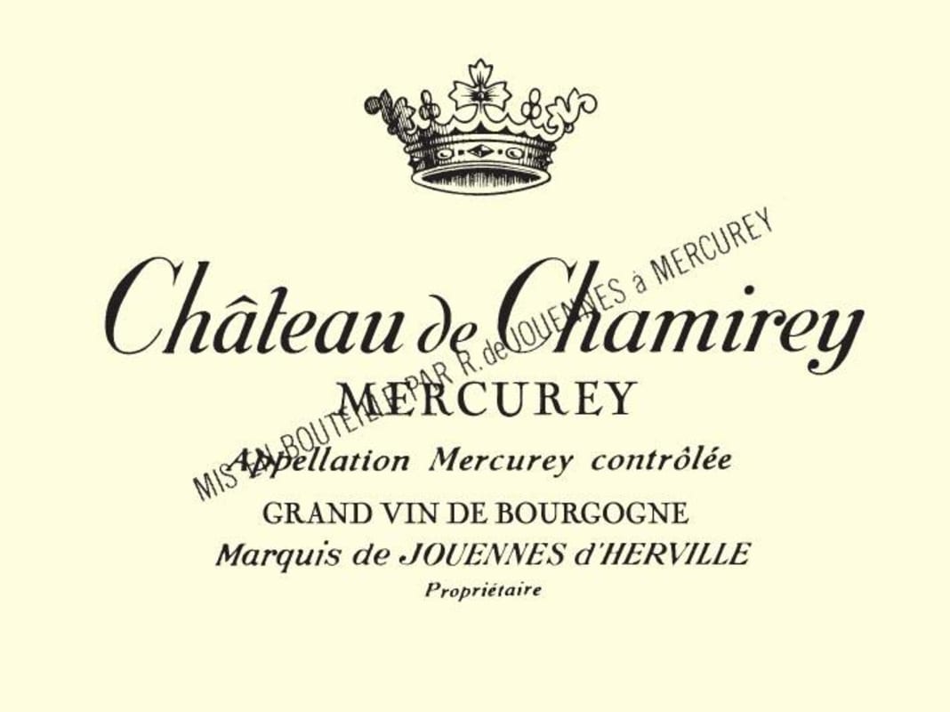 Chateau de Chamirey Mercurey Blanc 2013 Front Label