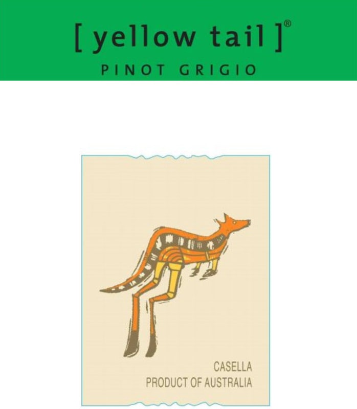 Belmondo Yellow tail Pinot Gris 2016 Front Label