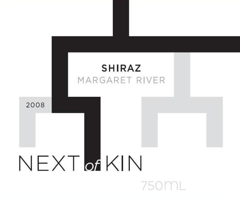 Xanadu Next Of Kin Shiraz 2008 Front Label