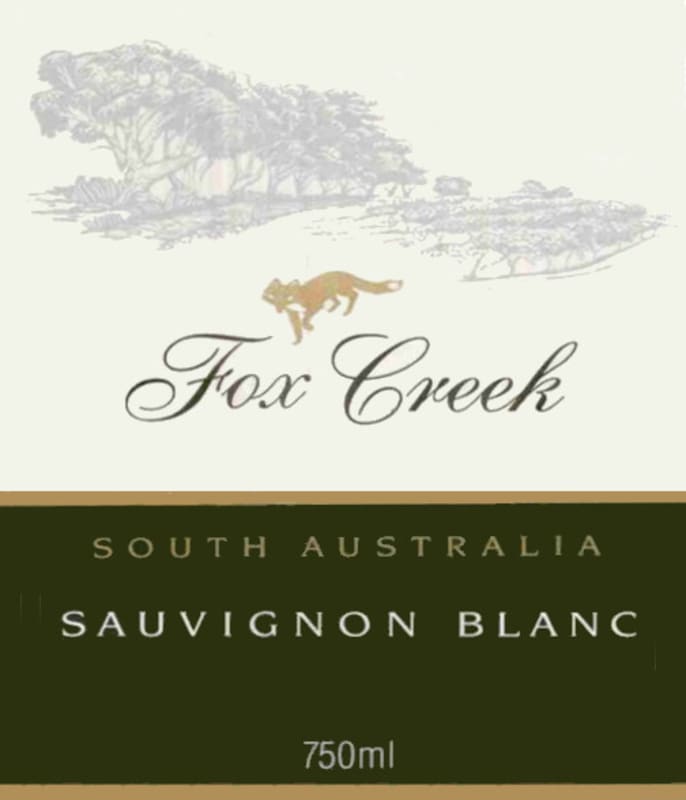 Fox Creek Sauvignon Blanc 2014 Front Label