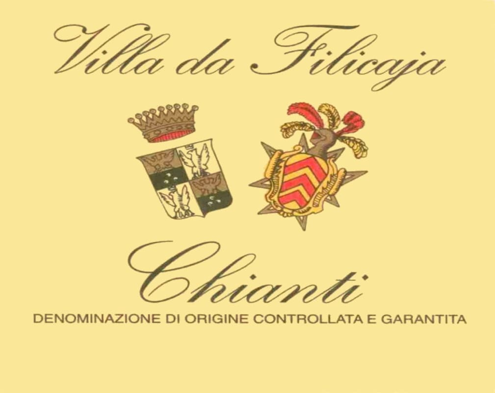 Villa da Filicaja Chianti Superiore 2001 Front Label