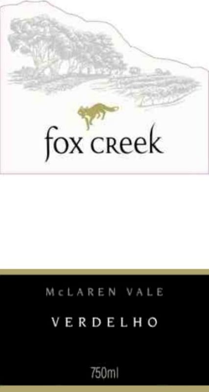 Fox Creek Verdelho 2013 Front Label