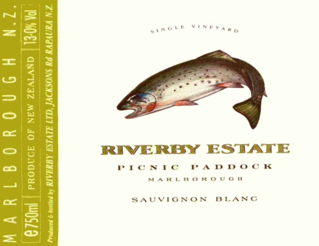 Riverby Estate Sauvignon Blanc 2008 Front Label