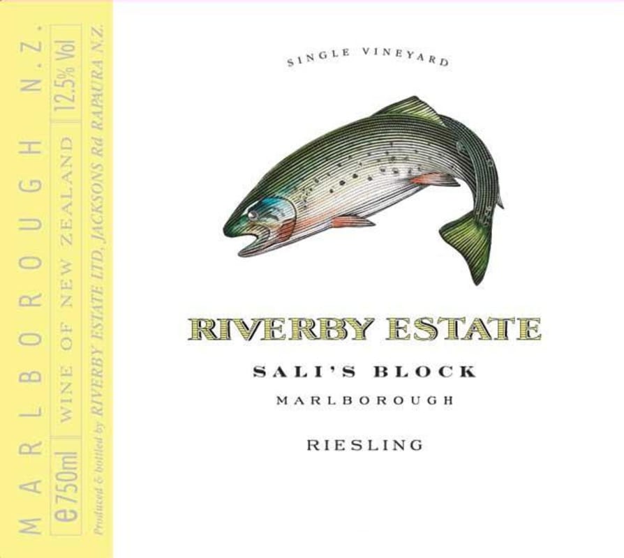 Riverby Estate Sali's Block Riesling 2011 Front Label