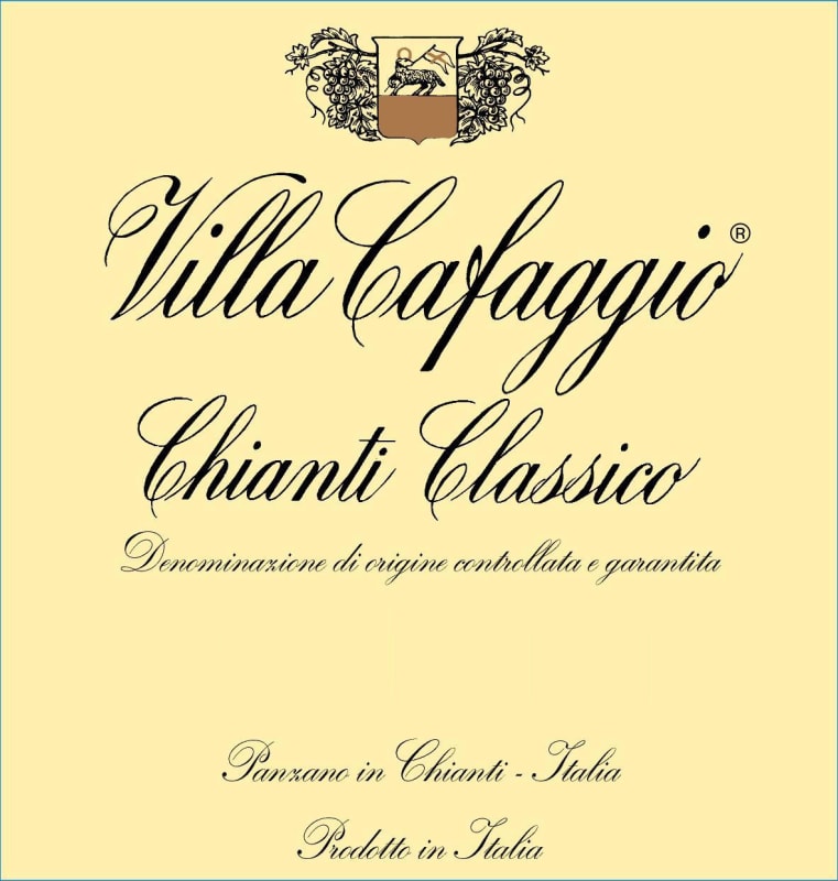 Cafaggio Chianti Classico 2010 Front Label