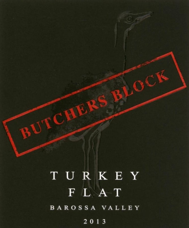 Turkey Flat Butchers Block 2013 Front Label