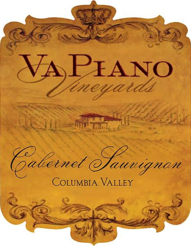 Va Piano Columbia Valley Cabernet Sauvignon 2013 Front Label